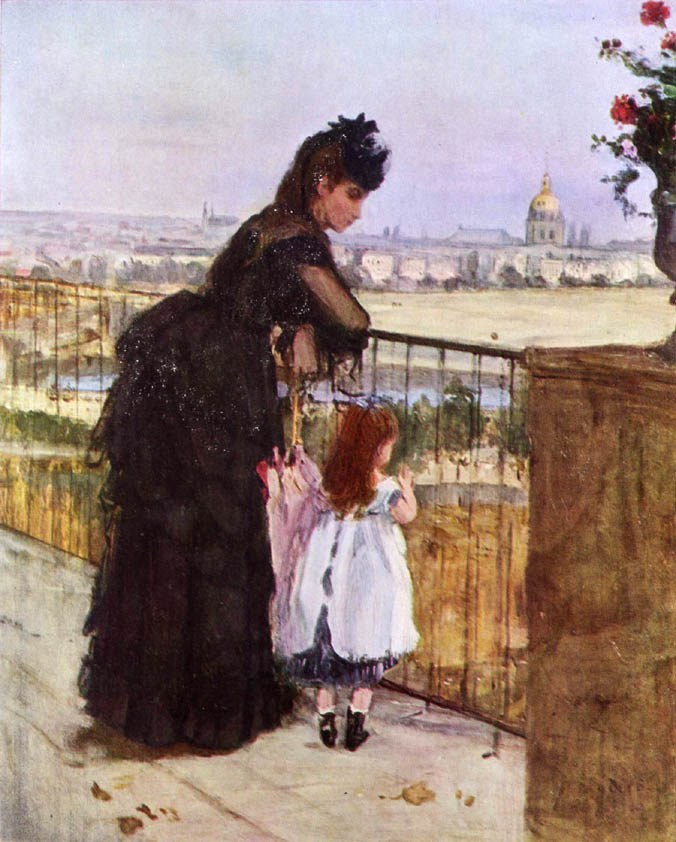 Berthe Morisot On the Balcony